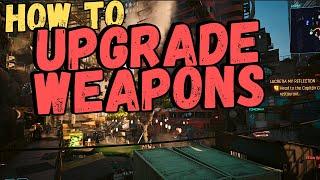 Cyberpunk 2077: How to Upgrade Weapons (The CHEAPEST Way)