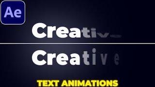 Text Flip Animation in After Effects | Text Animation | Text Reveal