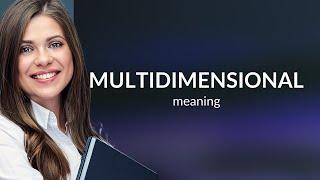 Multidimensional | MULTIDIMENSIONAL meaning