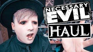 BEAUTIFUL NECESSARY EVIL CLOTHING HAUL!