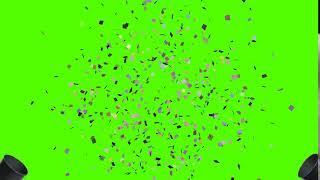 Confetti - Green Screen Effect