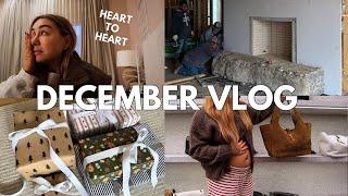 VLOG: Girls Chat on Life/Mom Struggles, Designer Bag Shopping, House Design! | Julia & Hunter