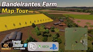 Bandeirantes Farm | Map Tour | Farming Simulator 22
