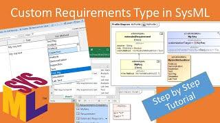 Mastering Custom Requirements in SysML: A Step-by-Step Tutorial