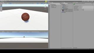 UNITY - Basics: Rigid Body and Physics Materials to make objects fall and bounce