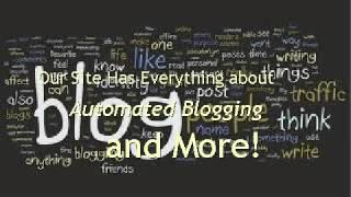 Automated Blogging