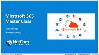 Microsoft 365 Master Class | Free IT Training | Microsoft Event