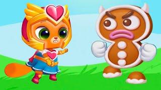 Суровый КОТИК БУБУ и МИМИ #5. Опасная прогулка. Игра Bubbu & Mimmi World на Игрули TV