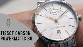 UNBOXING TISSOT CARSON PREMIUM POWERMATIC 80 T1224071103100