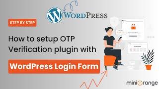 How to setup the OTP Verification plugin with WordPress Login Form?