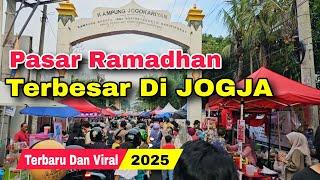 The Biggest and Viral Ramadhan Market in Yogyakarta, the Latest KRJ Jogokariyan Mosque 2025