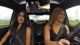 Fast Driving Girls - Chiaretta & Ire, Fiat 500 Abarth Esse Esse - High Heels - (V093)