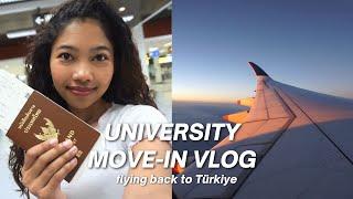 Flying Solo to Türkiye | My Fourth-Year Study Abroad Move-In Vlog | Part 1