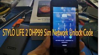 STYLO LIFE DHP99 Sim Network Unlock Code By imei