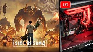 Serious Sam 4 PC live gameplay at 4k