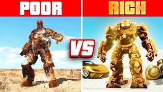 RICH IRON MAN vs POOR IRON MAN IN GTA 5!