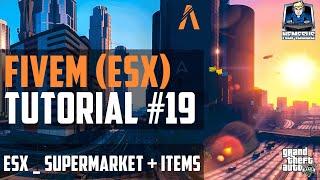 FiveM ESX Tutorial #19 - ESX_Supermarket/Neue Items hinzufügen [Roleplay] [GTA 5] [Deutsch]