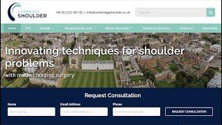 Cambridge Shoulder Website