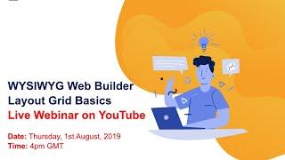 WYSIWYG Web Builder Layout Grid Basics Webinar