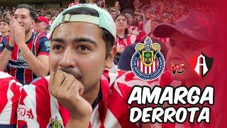 Amarga derrota, Chivas 2 Atlas 3