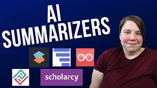 7 AI Text Summarizers for Research Articles and How to Use Them