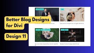 Better Blog Designs for Divi - Better Blog Design 11