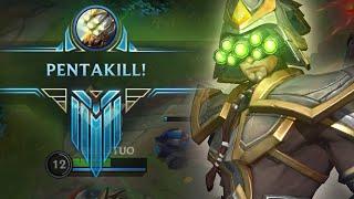 WILD RIFT MASTER YI BUFFED (PENTAKILL) UNCUT GAMEPLAY