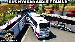 #PenghantarTidur | Mohon Maaf Supir Bus Toxic Mengganggu Perjalanan Anda  ETS 2 Mod Indonesia