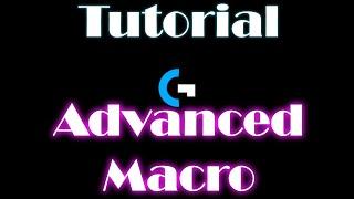 Tutorial | Logitech Gaming Hub | How to make an Advanced Macro ( COD Slide Cancel )