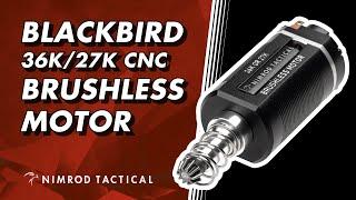 NT Blackbird 36K/27K CNC Brushless Airsoft Motor | Nimrod Tactical