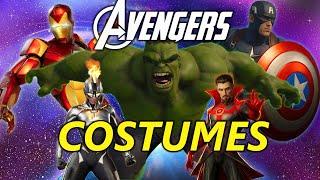 The Costumes of Midnight Suns: The Avengers