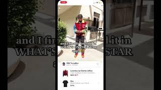 W app  NBA YoungBoy #whatsonthestar #nbayoungboy #celebrityoutfits #shoppingapp #lyst #farfetch