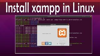 How to install XAMPP on a Linux OS-Ubuntu in 2022