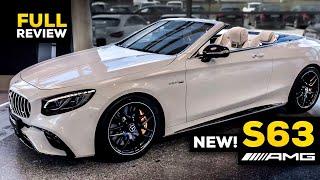 2020 MERCEDES AMG S63 Cabriolet NEW FACELIFT $295,000 V8 FULL Review Interior 4MATIC+