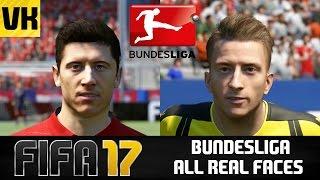 FIFA 17 PLAYER FACES: ALL BUNDESLIGA REAL FACES/STARHEADS!