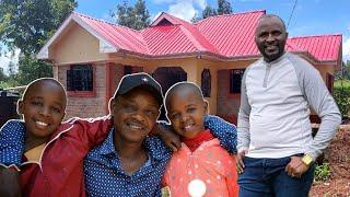 How Jeremy Damaris Changed Gitui's Family Life,From Mud House To Mansion.