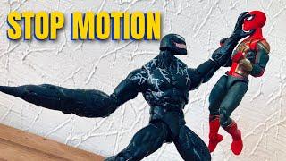 VENOM vs SPIDERMAN pelea stop Motion