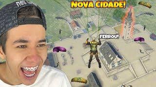 MATEI GERAL NA NOVA CIDADE MAIS LOTADA DO FREE FIRE (MUITA GENTE)