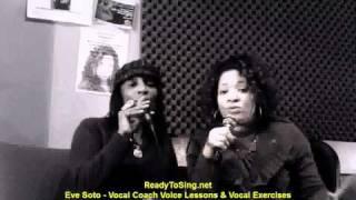 Voice Lessons, Vocal Exercise - Eve Soto & Pecola - Riffing -Aaliyah