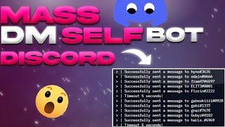 Discord Mass Dm SelfBot | Working On Android Best Mass Dm SelfBot | Mass Dm Self bot On Android Free