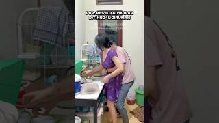 RESIKO ADIK IPAR DITINGGAL DIRUMAH #suamiistri #lucu #ngakak #trending #viral