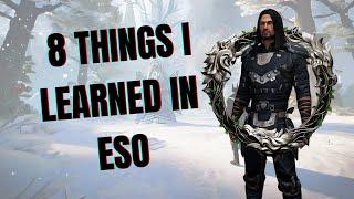 8 Tips Beginners must know - Mastering ESO