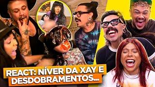 REAGINDO AO ICÔNICO 'ANIVERSÁRIO DA XAY' com BLOGUEIRINHA | Diva Depressão