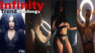 Infinity - Trend on Tiktok ||  Girl Body Showing Challenge || Ring Light Challenge