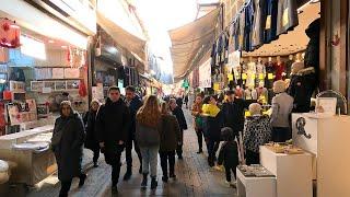 Ankara [4k60fps]; Çıkrıkçılar, Saraçlar, Toptancılar, Sobacılar ve Suluhan'da Gezinti