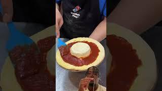 DOMINOS VOLCANO PIZZA #youtubeshorts #shorts #pizza #dominos