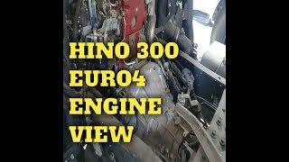 HINO 300 EURO4 ENGINE VIEW