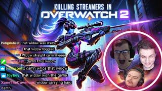 Killing Streamers in Overwatch 2 (w/ reactions)