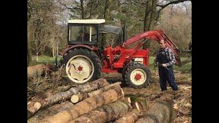 Holzrücken mit dem IHC 633 A