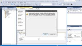 Fix Save changes is not permitted error message in SQL Server | SQL server management studio